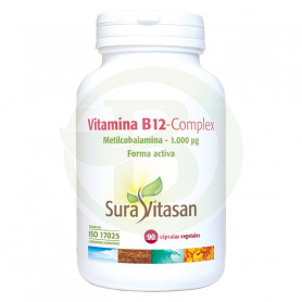 Vitamina B12 Complex 90 Cápsulas Sura Vitasan