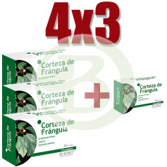 Pacote 4x3 Frangula 60 comprimidos Eladiet