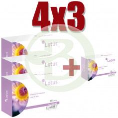 Pacote 4x3 Lotus 60 Tablets Eladiet