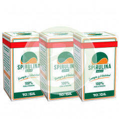 Embalagem 3x2 espirulina 125 comprimidos tongil