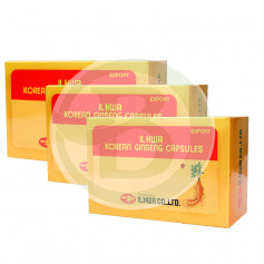 Pacote 3x2 Ginseng 50 cápsulas Il Hwa