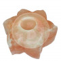 Suporte de vela de flor de sais de Asfand