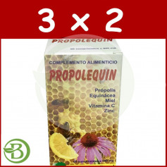 Pacote 3x2 Propolequin 60 Comprimidos Golden Green