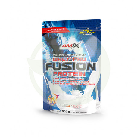 Saco Whey-Pro Fusion 500 Gr Baunilha Amix