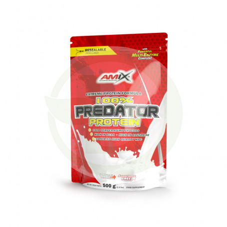 Saco de Proteína Predator 500 Gr Mistura de Morango
