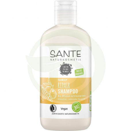 Shampoo reparador de azeitona e ervilha 500ml. santo