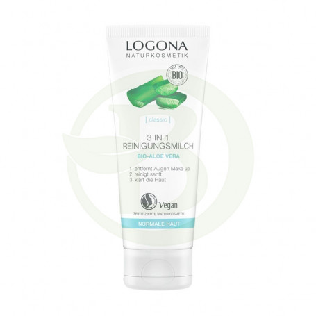 Leite de Limpeza 3 em 1 Logona