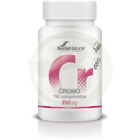 Cromo 250 mg. X 150 Liberação sustentada Soria Natural