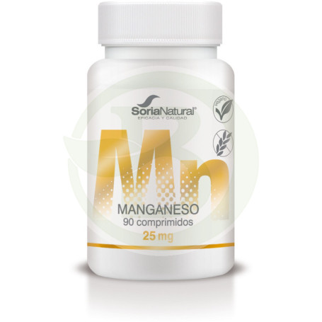 Manganês 600 mg. X 90 Liberação sustentada Soria Natural