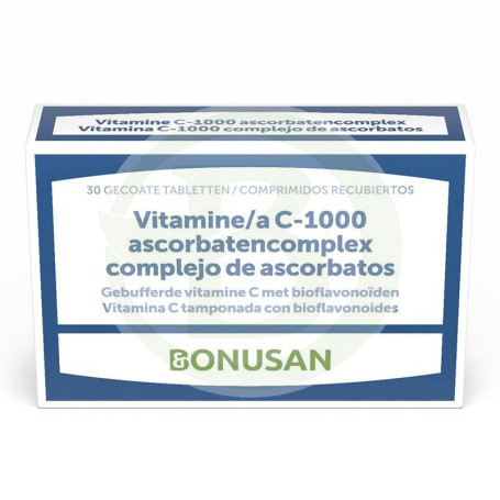 Vitamina C-1000 Complexo Ascorbato 30 Comprimidos Bonusan