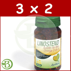 Pack 3x2 Linostend (Óleo de Linho) 100 Pérolas Derbos