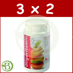Embalagem 3x2 Oligovitamina 60 Cápsulas Intersa