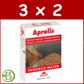 Embalagem 3x2 Aprolis Própolis Major 10 Comprimidos Intersa