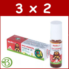Embalagem 3x2 Aprolis Kids Oti-Propol Roll-On 10Ml. intersa