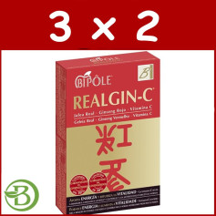 Embalagem 3x2 Realgin-C 20 Ampolas Intersa