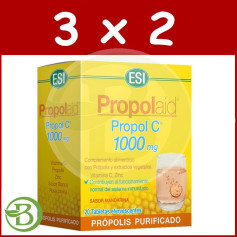 Embalagem 3x2 Propolaid Propol C 20 Comprimidos ESI - Trepat Diet