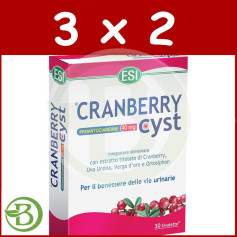 Pacote 3x2 Cranberry Cyst 700Mg. Laboratórios ESI