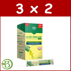 Pacote 3x2 Aloe Vera Forte Juice com Boldo 24 Pocket Drink Esi