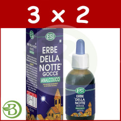 Embalagem 3x2 Gotas Erbe Notte 50Ml. ESI - Dieta Trepat