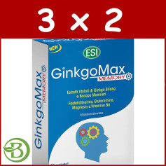 Pacote 3x2 Ginkgomax Memory 30 Tablets Esi
