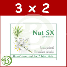 Pacote 3x2 Nat-SX 10 cápsulas