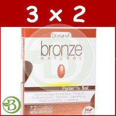 Pacote 3x2 Bronze 30 Pérolas Drasanvi