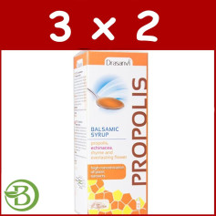 Embalagem 3x2 Xarope Balsâmico de Própolis 250Ml. Drasanvi