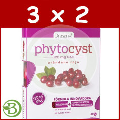 Embalagem 3x2 Phytocyst 30 comprimidos Drasanvi