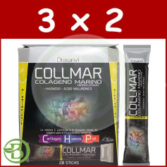 Pacote 3x2 Collmar Magnésio Limão 20 Bastões Drasanvi