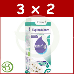 Embalagem 3x2 Espinheiro Branco Glicerinado Bio 50Ml. Drasanvi