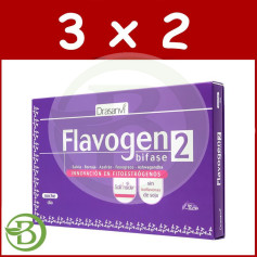 Embalagem 3x2 Flavogen Biphase 2 60 Cápsulas Drasanvi