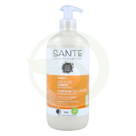 Shampoo Fortalecimento e Brilho Laranja e Coco 500Ml Sante