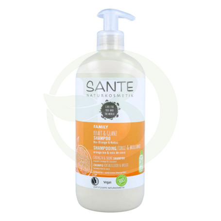 Shampoo Fortalecimento e Brilho Laranja e Coco 500Ml Sante