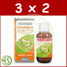 Pacote 3x2 Omega 3, 6, 7, 9 Marnys