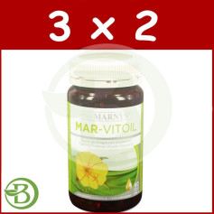 Embalagem 3x2 Mar-Vitoil 150 Cápsulas 500Mg. marnys