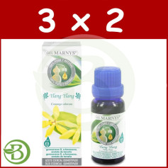Pack 3x2 Óleo Essencial Alimentar de Ylang Ylang 15Ml. marnys
