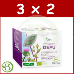 Pacote 3x2 Phytalgem Depu Bio 20 Frascos Marnys