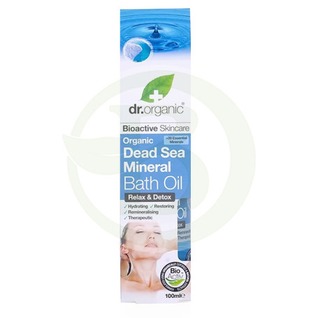 Óleo de Banho do Mar Morto 100Ml. Dr Orgânico
