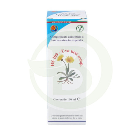 Hs 109 - Uva Ursi Comp. 100 ml, gotas (sem álcool) Herboplanet