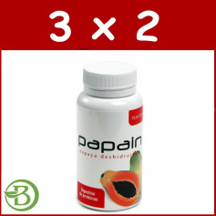 Embalagem 3x2 Papaína 60 Cápsulas Plantis