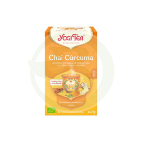 Chá Yogi Curcuma Chai Chá Orgânico Yogi