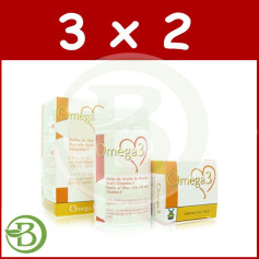 Pacote 3x2 Omega 3 60 Pérolas Tegor