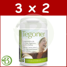 Embalagem 3x2 Tegoner 120 Cápsulas Tegor