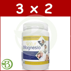 Pack 3x2 Naturmagnésio 300Gr. tegor