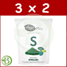Pack 3x2 Bio Spirulina 200Gr. O celeiro