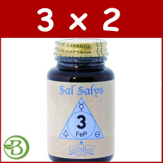 Pacote 3x2 Salt Salys 3 FeP 90 comprimidos Jellybell