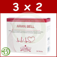 Pacote 3x2 Aran Bell 30 Sticks Jellybell