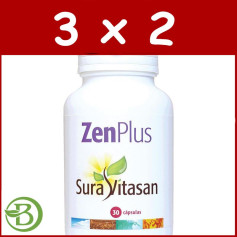 Pacote 3x2 Zenplus 30 Cápsulas Sura Vitasan