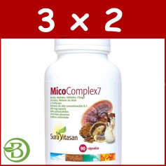 Pacote 3x2 Micocomplex 6 400Mg. 90 Cápsulas Sura Vitasan