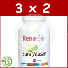 Pacote 3x2 Rena-San 90 Cápsulas Sura Vitasan
